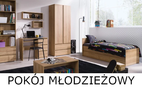 Meble młodzieżowe do pokoju młodzieżowego